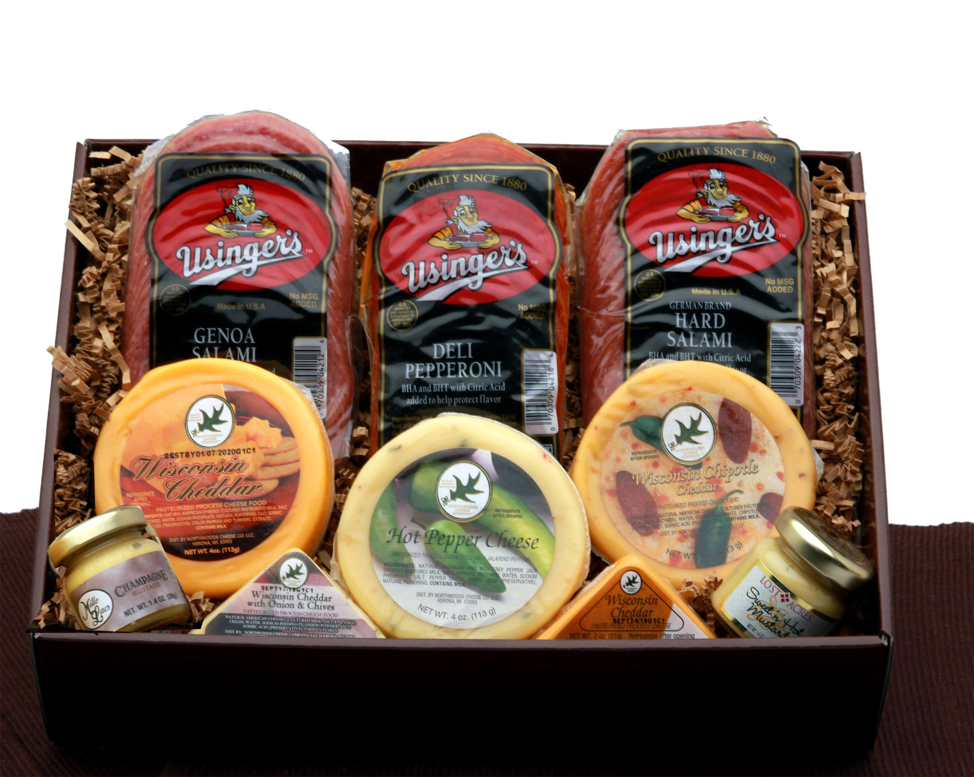 Deli Select Meat & Cheese Sampler - meat and cheese gift baskets