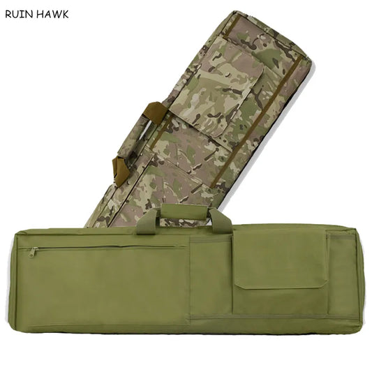 85cm / 100cm Airsoft Paintball Hunting Air Rifle Gun Protection Bag With Padded Cushion Tactical Sniper Gun Case Shoulder Bag