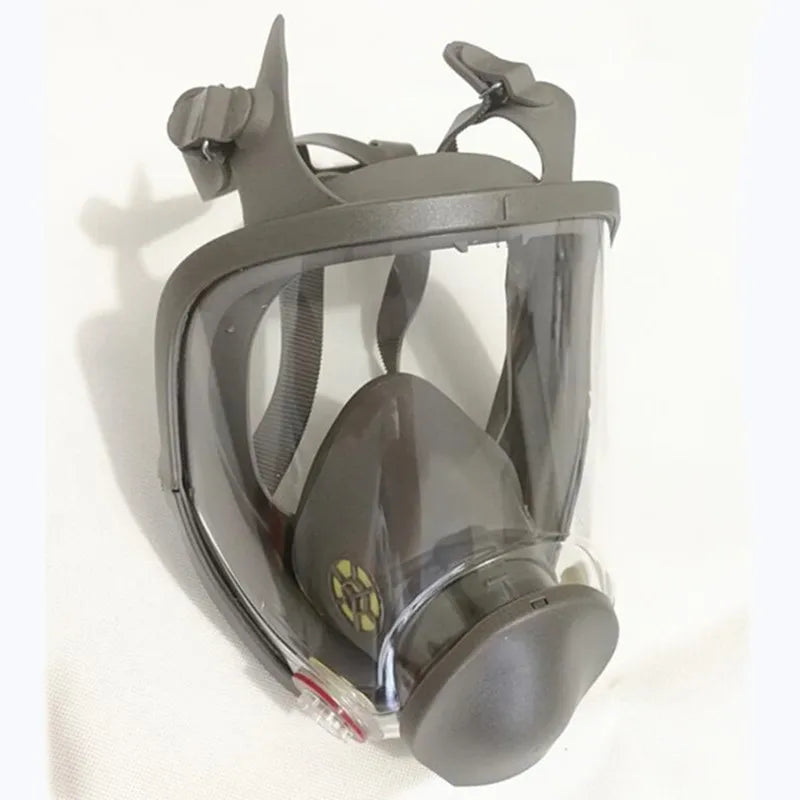 6800 Large View Gas Mask Full Facepiece Respirator Painting Spraying Silicone Mask