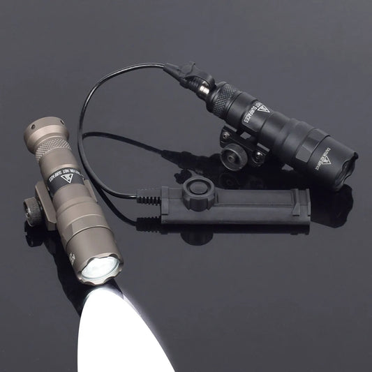 Military Weapon Gun Light Tactical Surefir M300 M300A MINI Pistol Scout Light Rifle Hunting LED Flashlight Arme Lanterna Torch