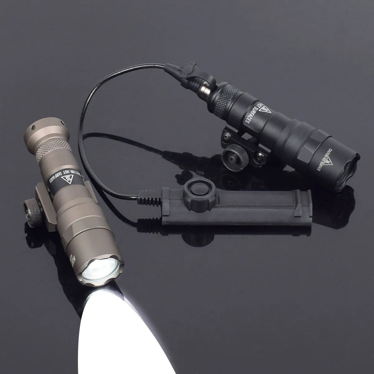 Tactical Surefir M300 M300A MINI Pistol Scout Light Rifle Hunting LED Flashlight Military Weapon Gun Light Arme Lanterna torch