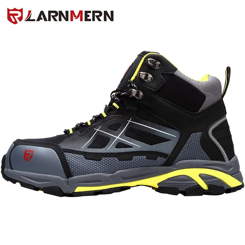 High Top Men Safety Shoes Lightweight Steel Toe Sneakers Man Work Safety Boots Male Construction Work Shoes Protective Footwear