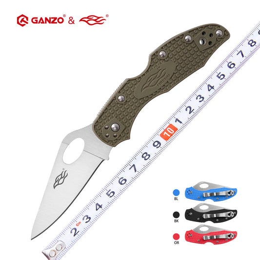 Firebird Ganzo F759M 58-60HRC 440C blade Pocket folding knife tactical tool Survival knife outdoor camping tool EDC Pocket Knife